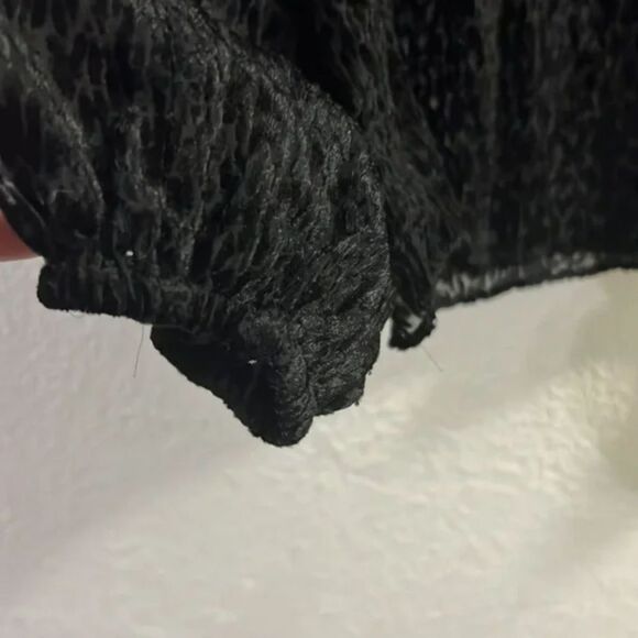 TANYA TAYLOR Lucy Devore Pullover Top Size L - Picture 4 of 5